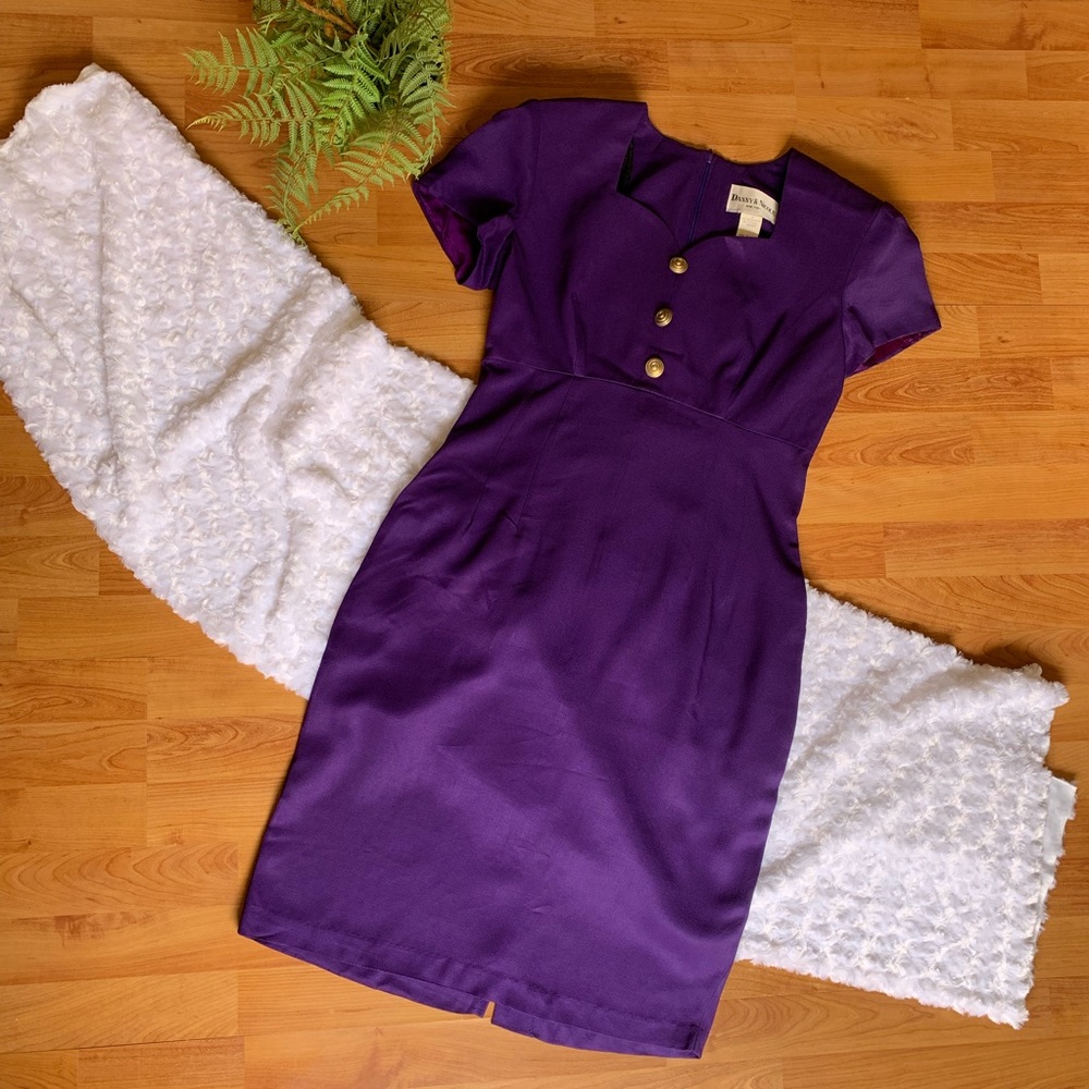 VTG Purple Danny & Nicole Dress